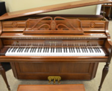 Kawai 804T console piano in walnut
